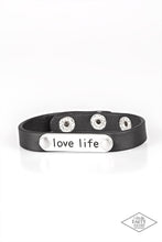 Load image into Gallery viewer, Paparazzi Accessories Love Life - Black