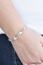 Load image into Gallery viewer, Paparazzi Accessories Rich is Rich - White Bracelet