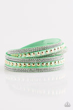 Load image into Gallery viewer, Paparazzi Accessories I BOLD You So! - Green Urban Bracelet