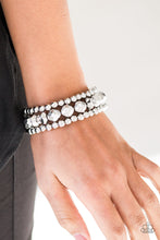 Load image into Gallery viewer, Paparazzi Accessories A Haute Mess Silver Bracelet