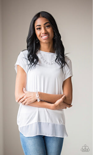 Paparazzi Accessories Ice Queen Necklace and Bracelet