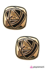Load image into Gallery viewer, Paparazzi Accessories Radio Star Gold Earrings