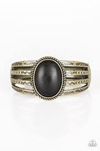 Load image into Gallery viewer, Paparazzi Accessories Desert Glyphs - Brass