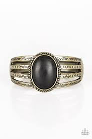 Paparazzi Accessories Desert Glyphs - Brass