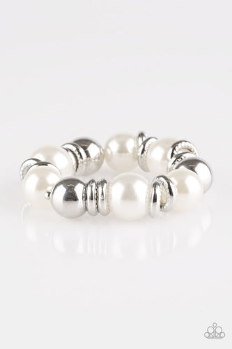 Paparazzi Accessories Rockin Rockefeller - White