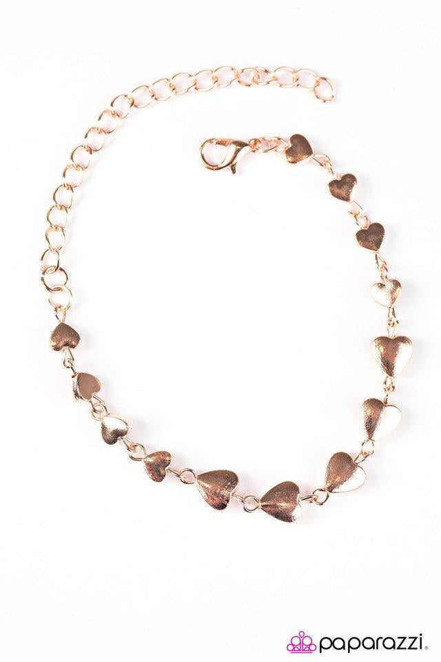 Turn Up The HEARTBEAT Copper Bracelat
