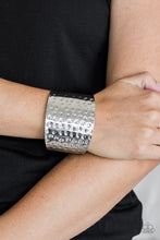 Load image into Gallery viewer, Paparazzi Accessories Wonderfully Wonder Woman - Silver