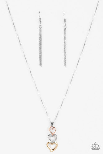 Paparazzi Accessories Hearts Aflutter - Multi