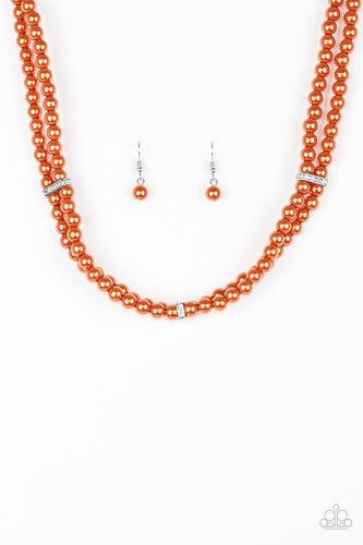 Paparazzi Accessories Put On Your Party Dress - Orange