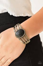 Load image into Gallery viewer, Paparazzi Accessories Desert Glyphs - Brass