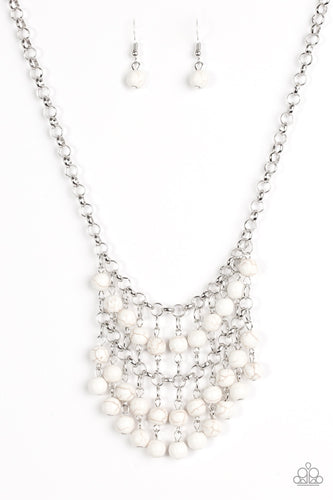 Paparazzi Accessories Jurassic Park Party - White