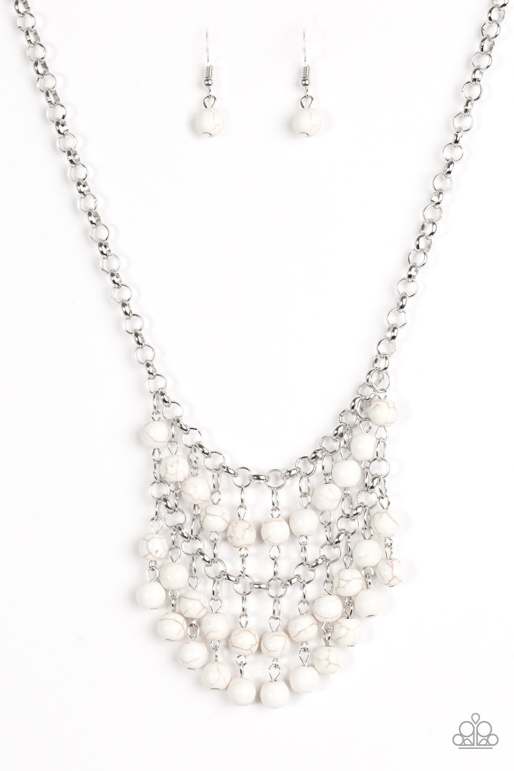 Paparazzi Accessories Jurassic Park Party - White