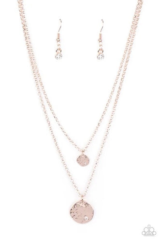 Paparazzi Accessories Modern Minimalist-Rose Gold