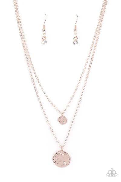 Paparazzi Accessories Modern Minimalist-Rose Gold