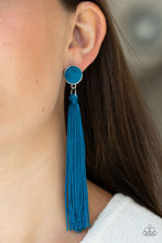 Load image into Gallery viewer, Paparazzi Accessories Tightrope Tassel - Blue