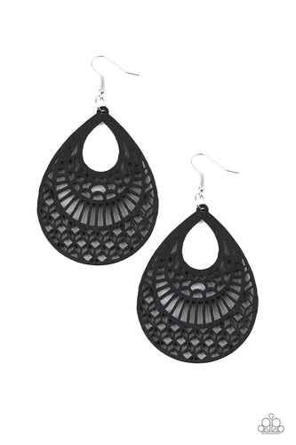 Paparazzi Accessories Shoulda Coulda WOODa - Black