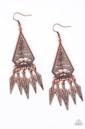 Paparazzi Accessories ME OH MAYAN Copper