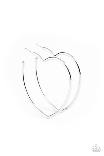 Paparazzi Accessories Heartbreaker Hustle - Silver