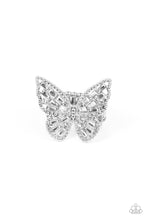 Load image into Gallery viewer, Paparazzi Accessories Bright-Eyed Butterfly - White