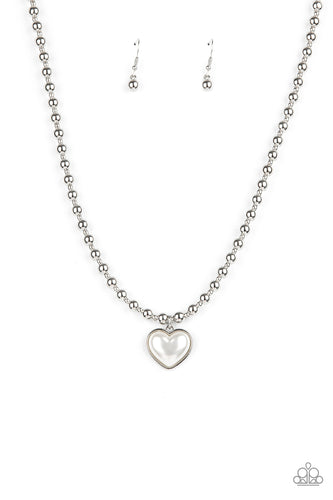 Paparazzi Accessories Heart Full of Fancy - White