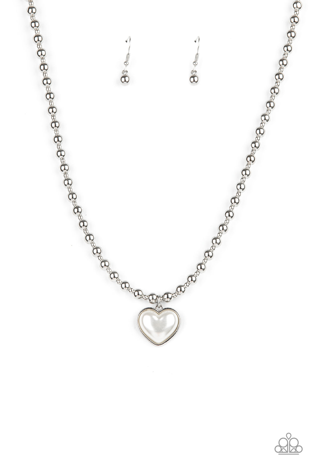 Paparazzi Accessories Heart Full of Fancy - White