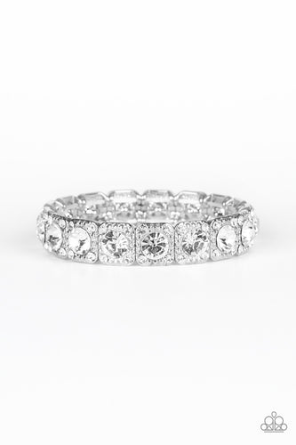 Paparazzi Accessories Blinged Out - White