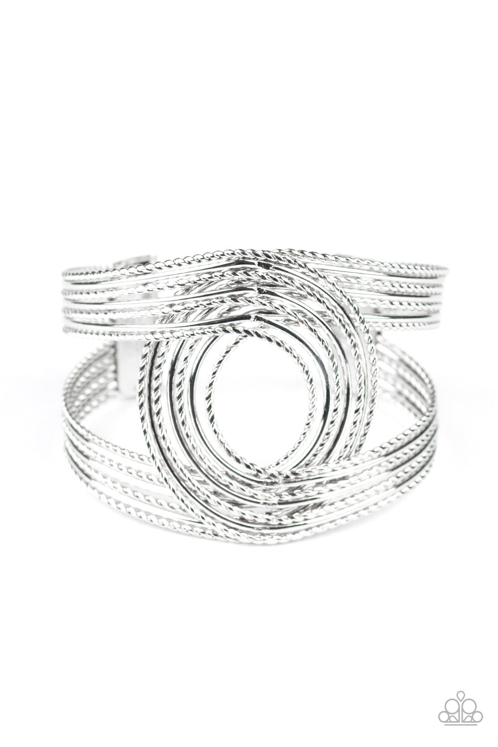 Paparazzi Accessories Rustic Coils - Silver