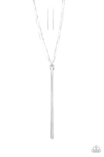 Paparazzi Accessories Forget Me KNOT - Silver