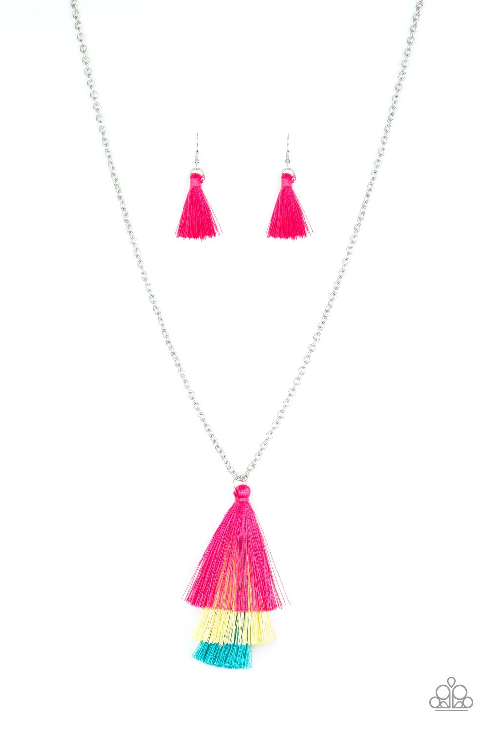 Paparazzi Accessories Triple The Tassel - Multi